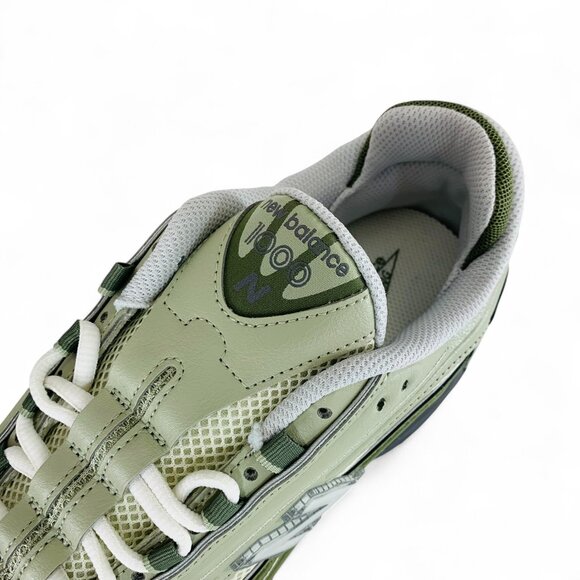 New Balance 1000 Dark Olivine Sea Salt Green Men's Shoes Sneakers M1000MEO - Picture 9 of 11